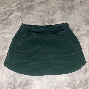Outdoor Voices Forest Green Mini Skort